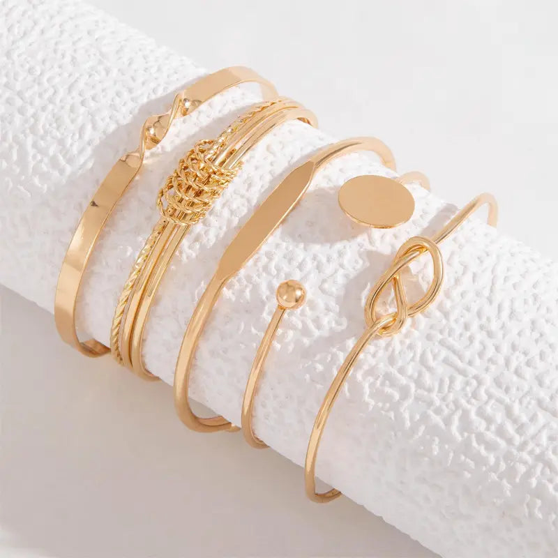 Set di bracciali Eleganza Annodata