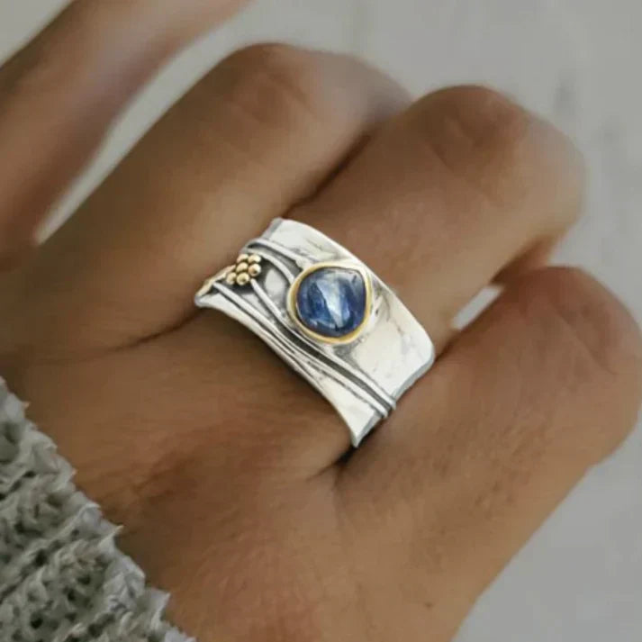 BREE | Anello bohémien con pietra per meditazione