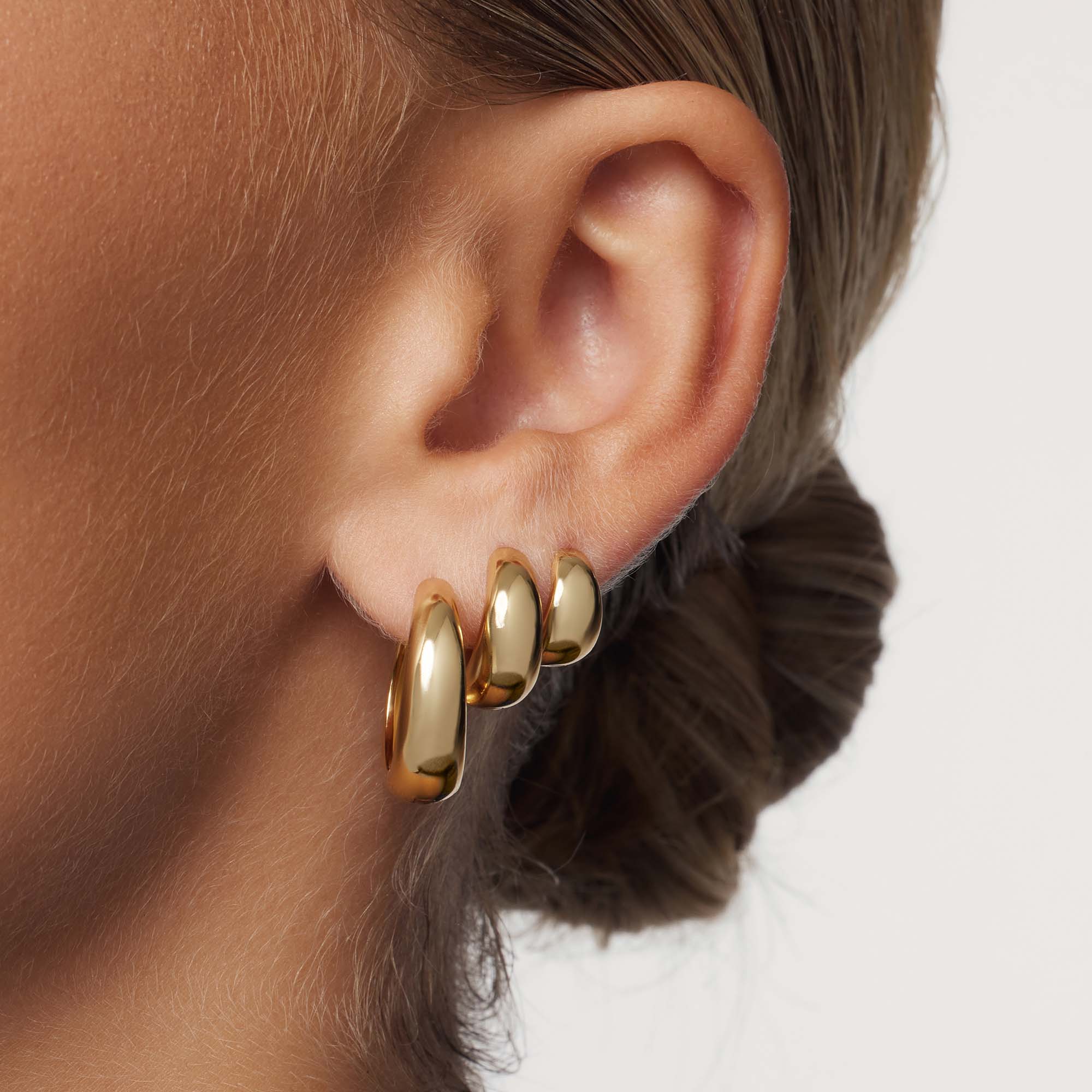 Orecchini a cerchio Rue Statement