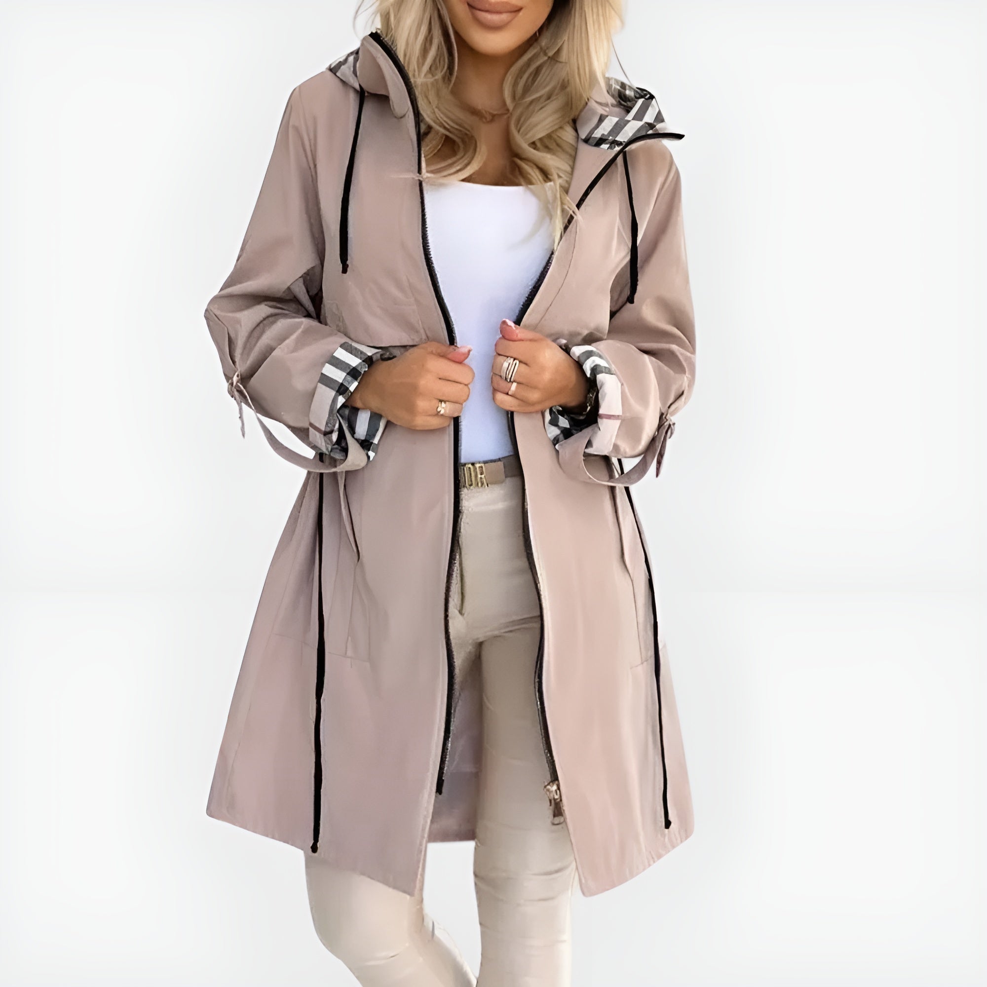Aurélie | Cappotto Donna con Chiusura Frontale