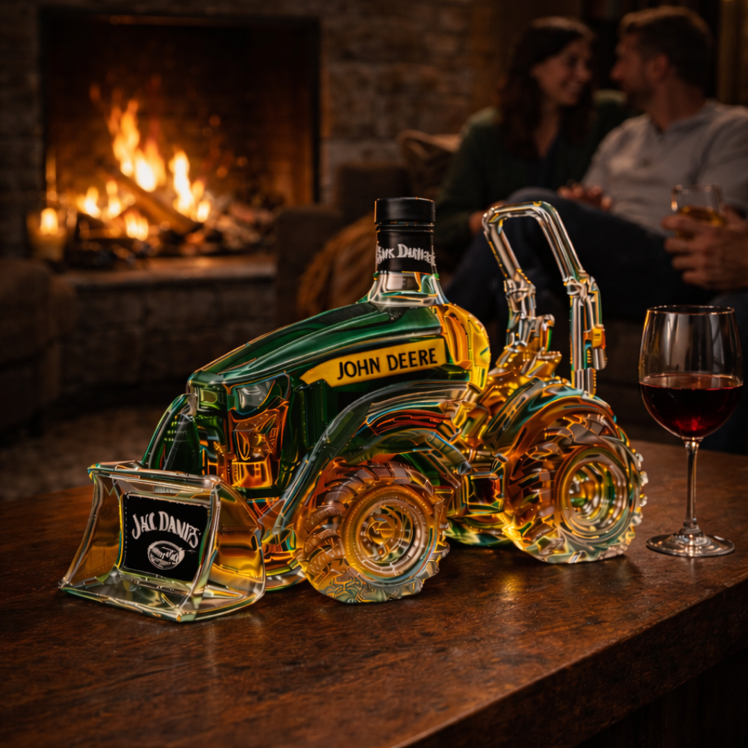 Jack Daniel's Whisky Bottle - Edizione Trattore