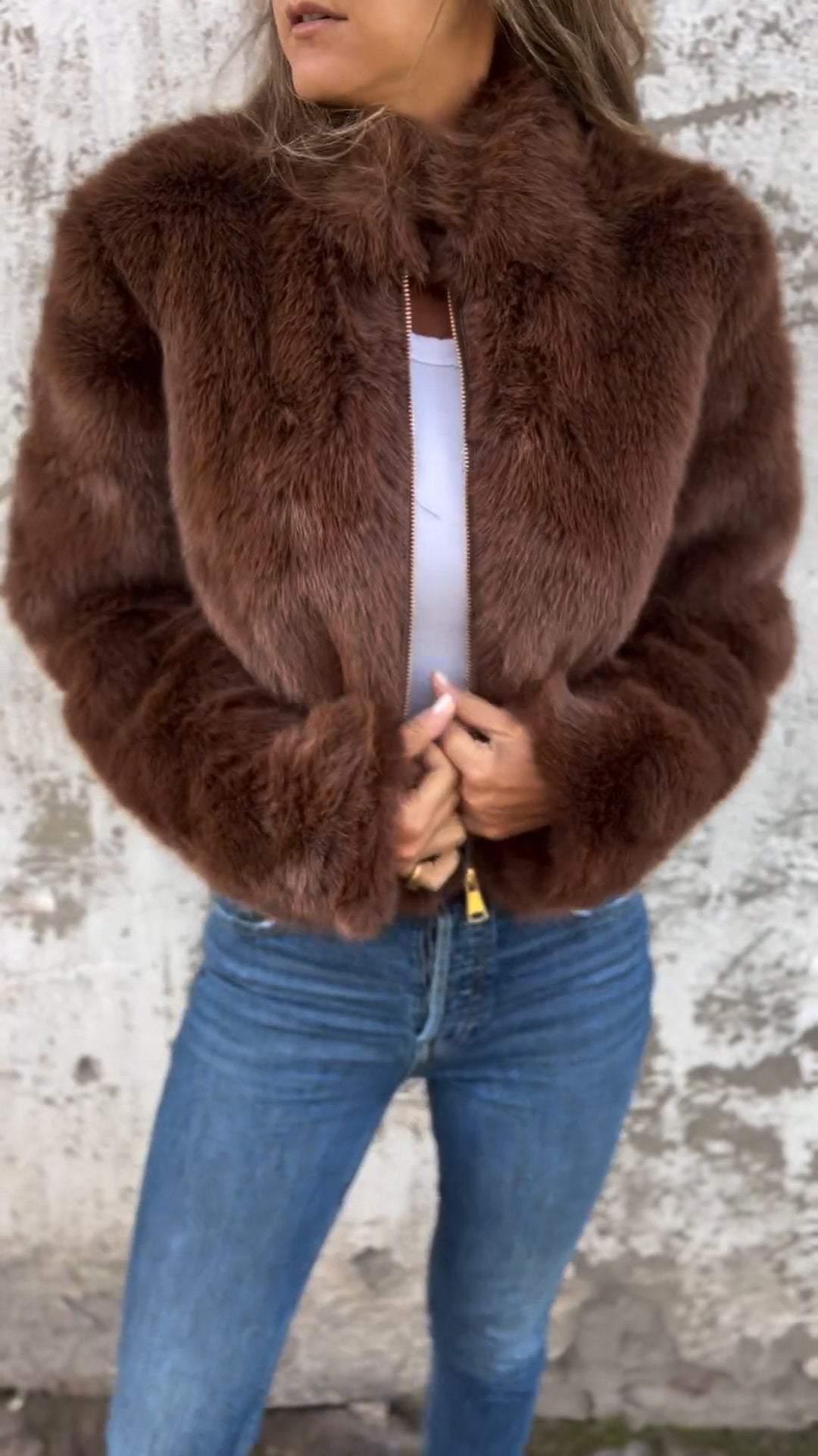 Sara™ | Cappotto di pelliccia di lusso