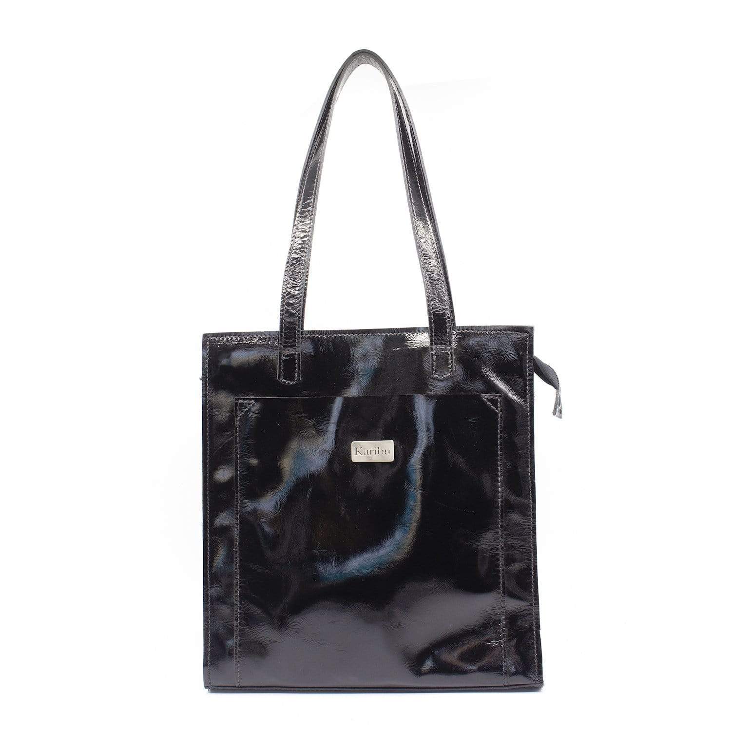 Borsa in Pelle Sintetica Maria Nera