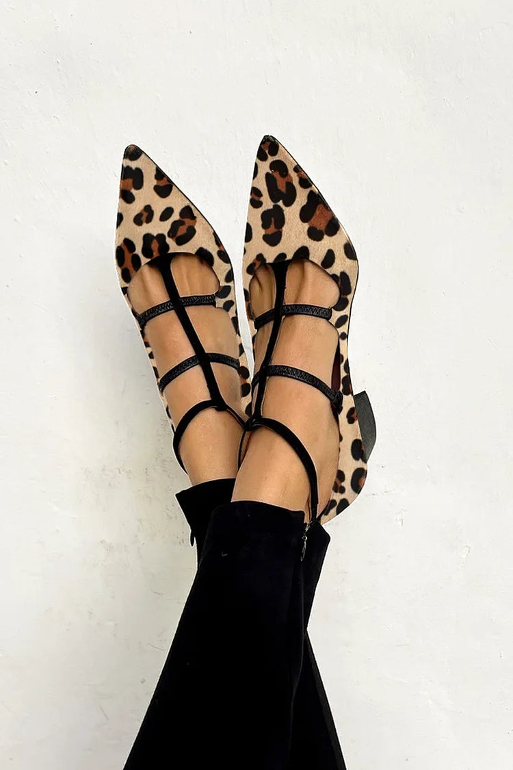 Ludovica™ | Ballerine con stampa animale