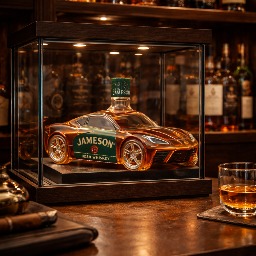 Bottiglia di Whisky - Edizione Corvette