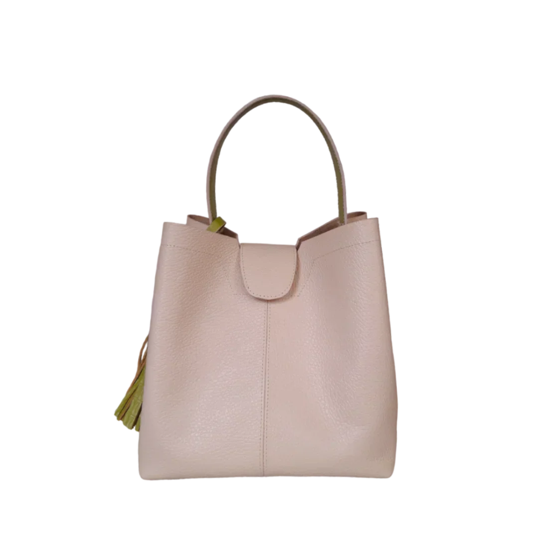 Lucia Nude Piccola Borsa in Pelle da Donna
