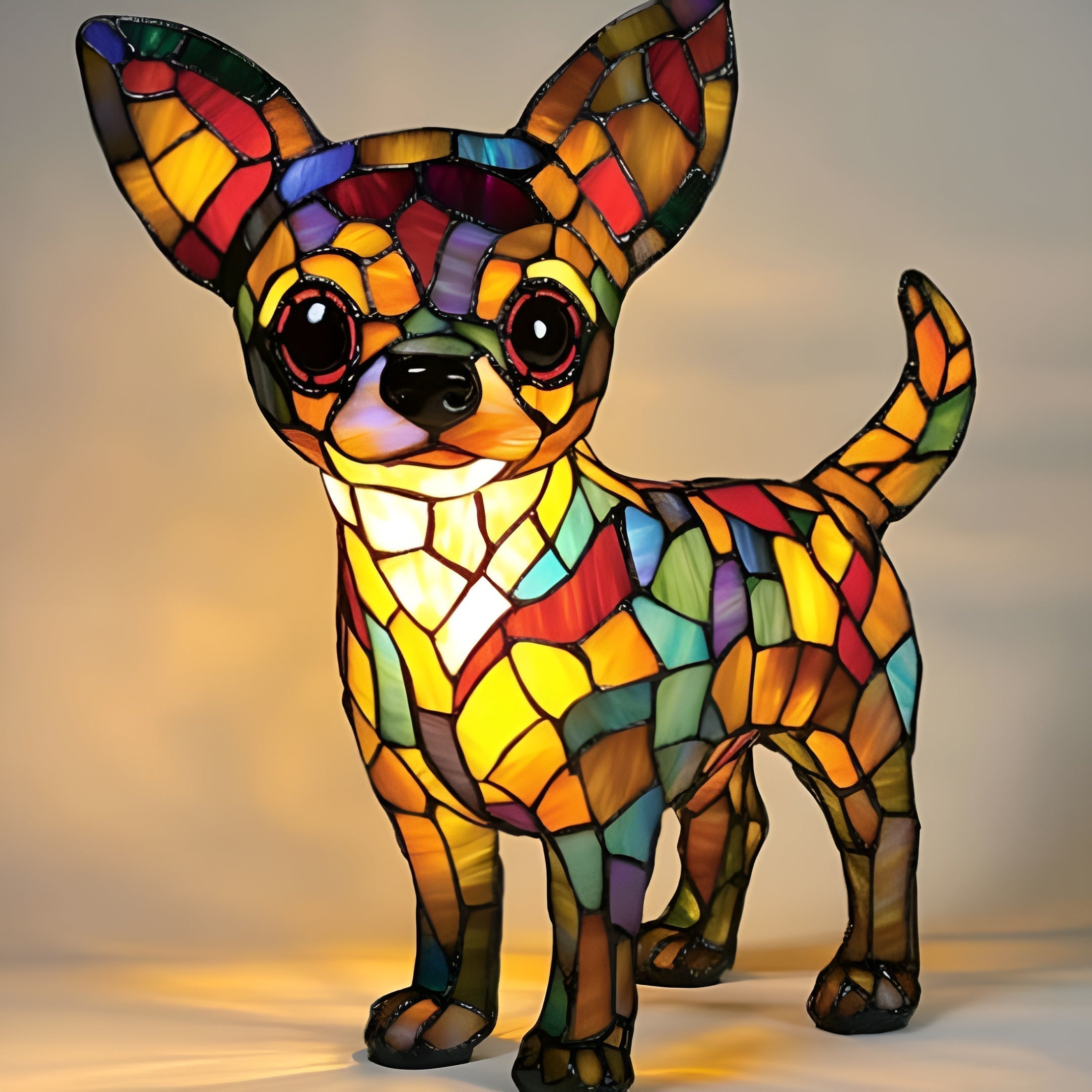 Choupette  | Lampada per cani Magisk in vetro colorato