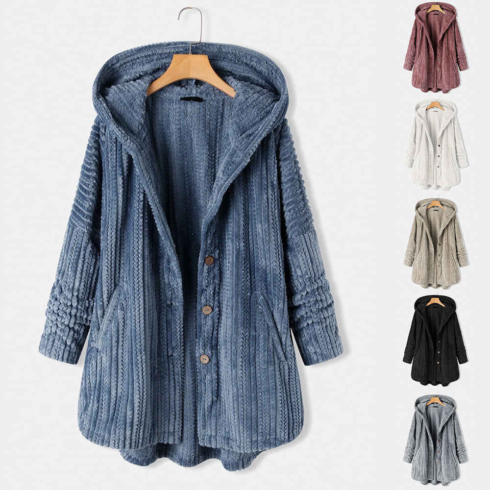 Manuela™ - Cappotto invernale con revers