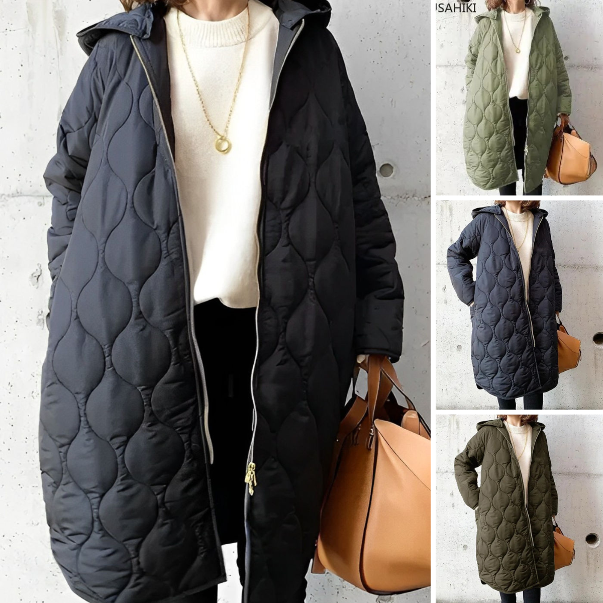 PRISCILLA™ | PARKA CON CAPPUCCIO E DETTAGLI RAFFINATI