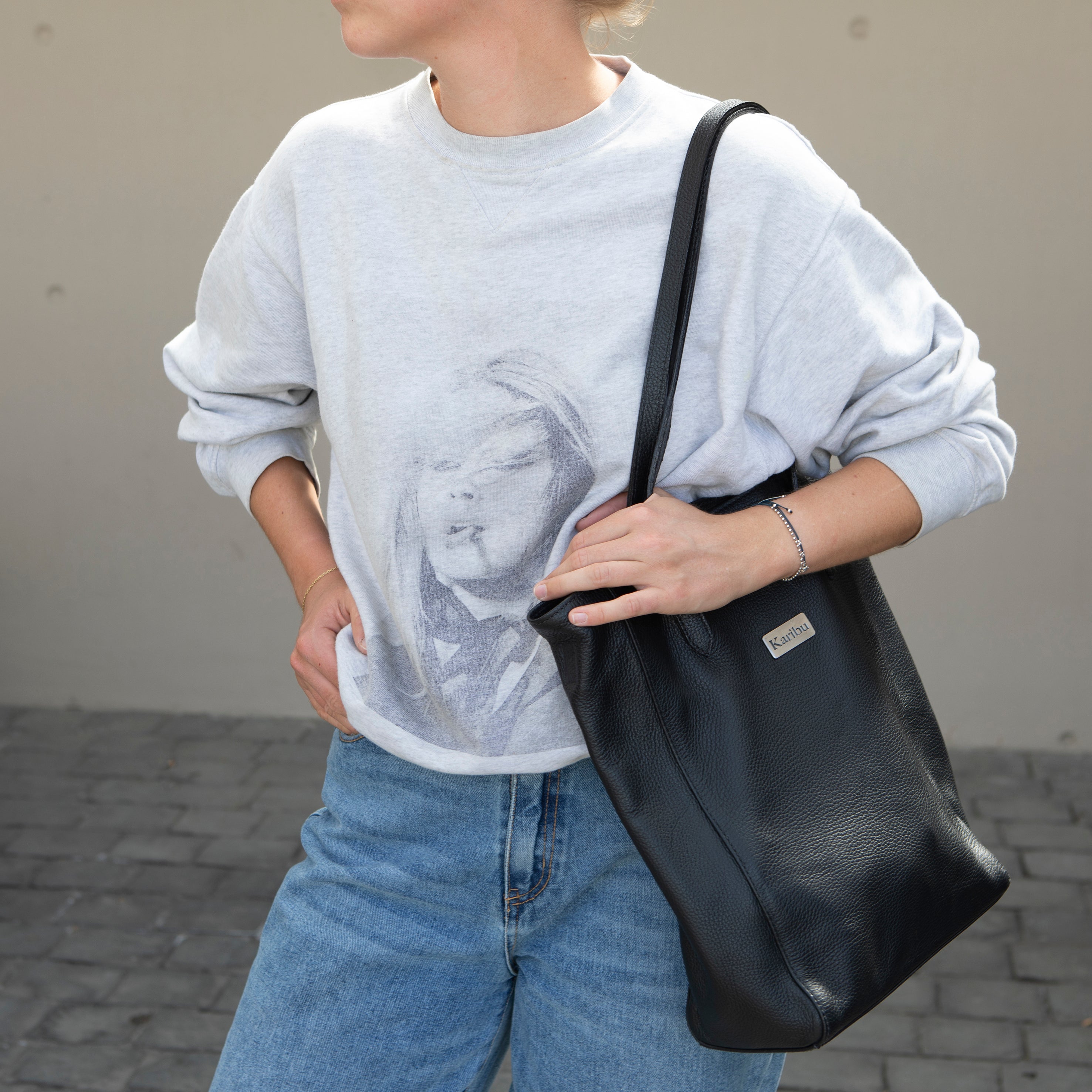Jacinta Schwarze Geldbörse - Elegante borsa nera