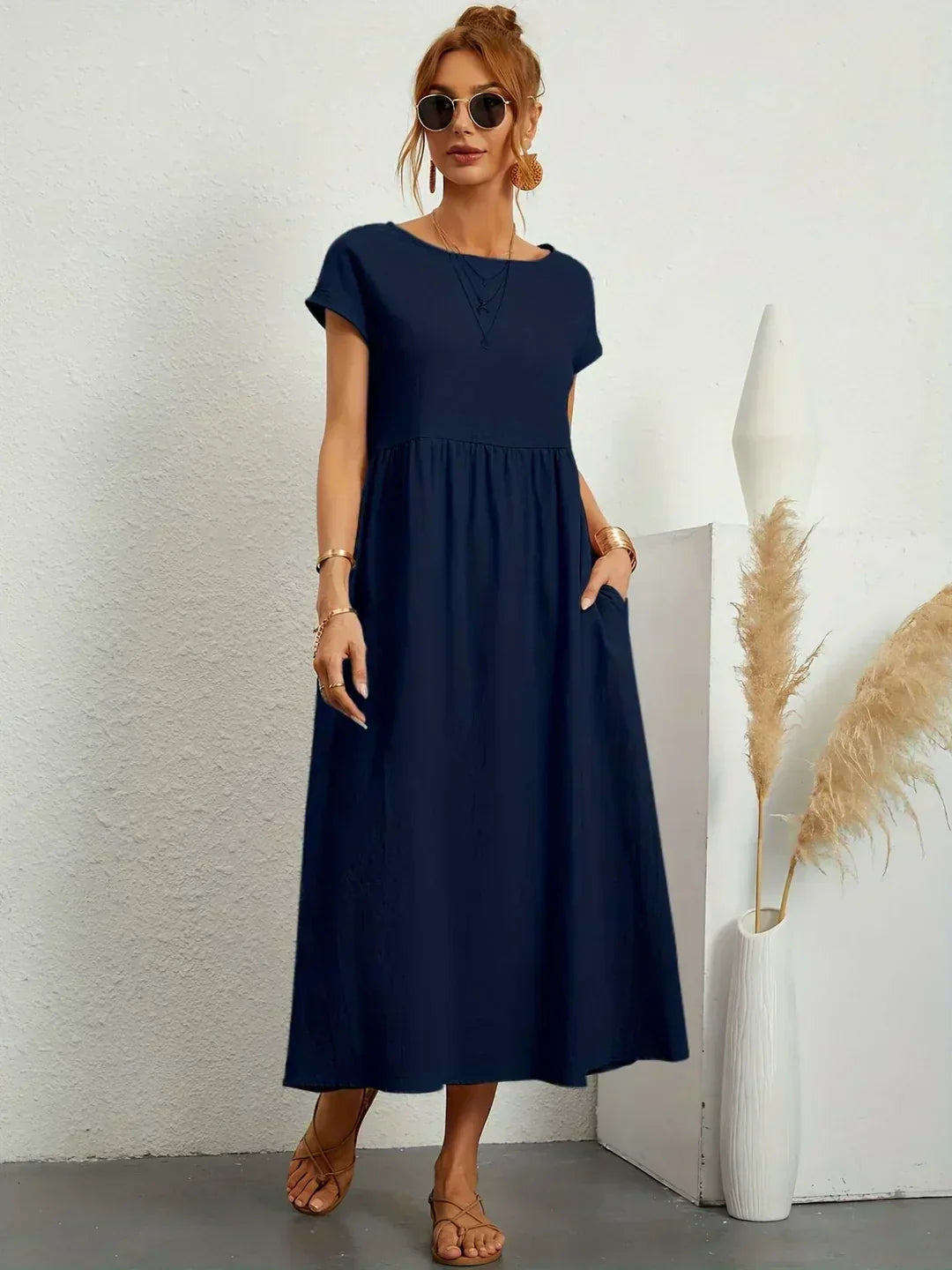 Gabriela™ | Vestito midi elegante e comodo