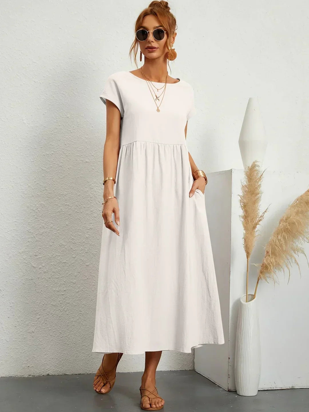 Gabriela™ | Vestito midi elegante e comodo