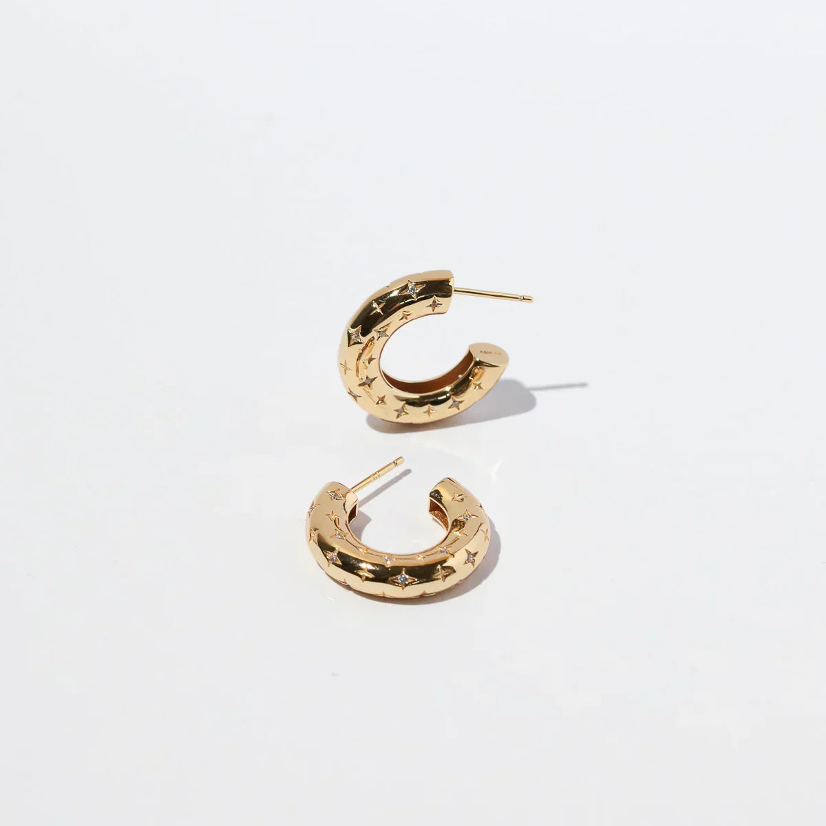 Cosmic Hoop Orecchini | Oro