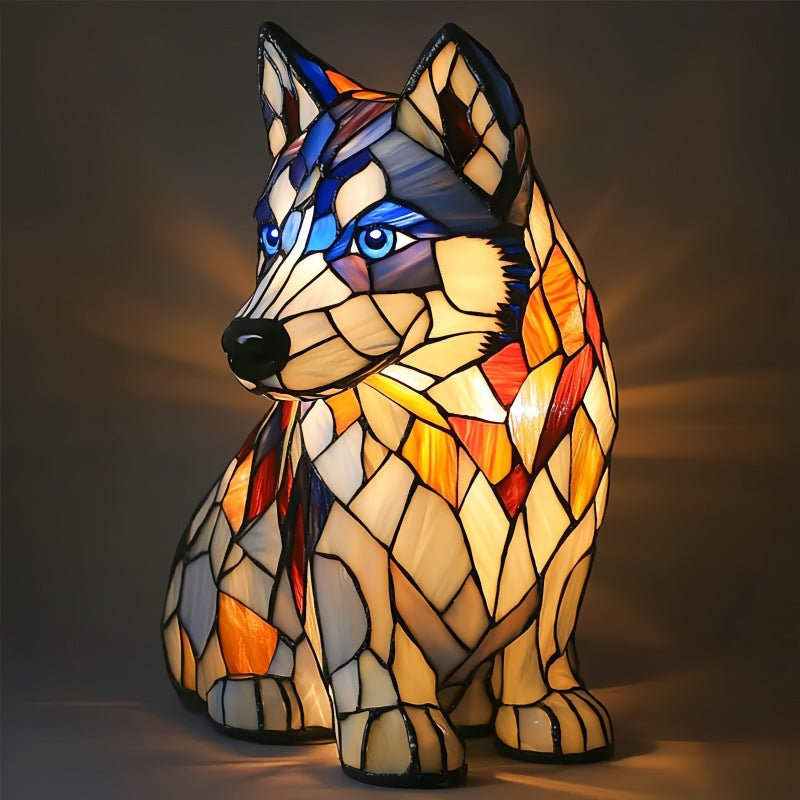 Rex | Lampada per cani Magisk in vetro colorato