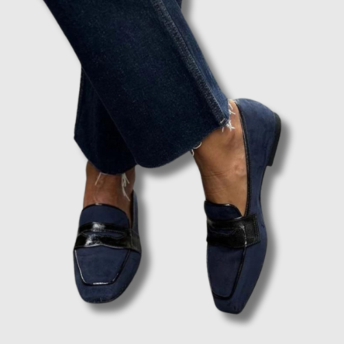 Nora™ | Mocassini Chic in Camoscio