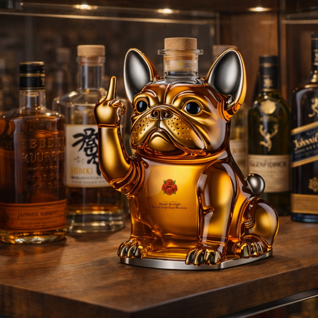 Bottiglia di Whisky - Edizione Cane