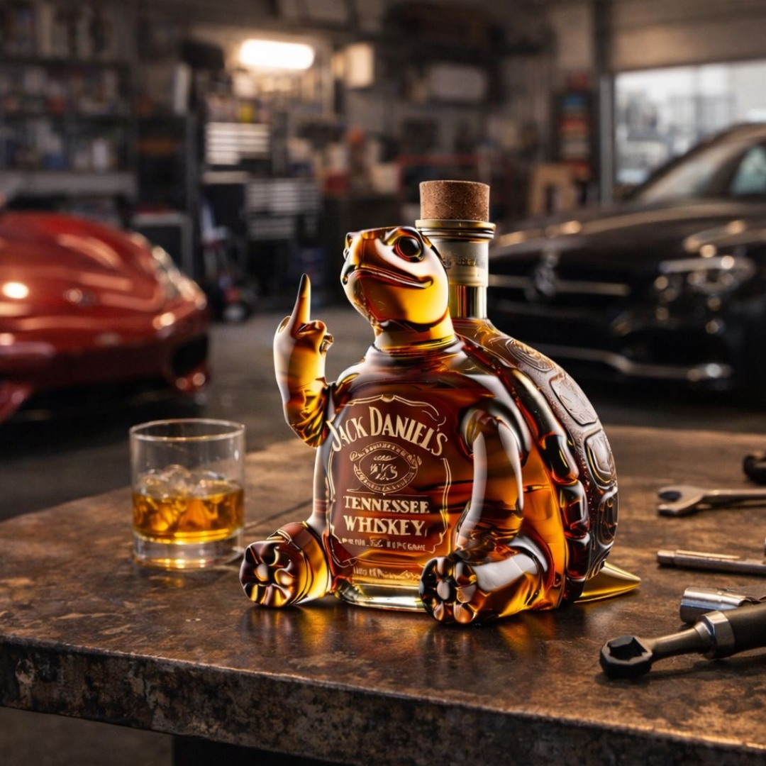 Bottiglia di Whisky Jack Daniel's - Edizione Tartaruga