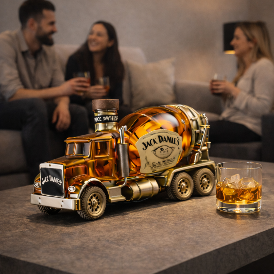 Bottiglia di whisky Jack Daniel's - Edizione Camion