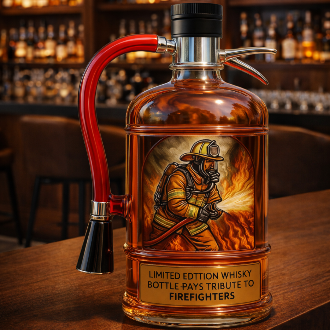Bottiglia di whisky - Edizione estintore