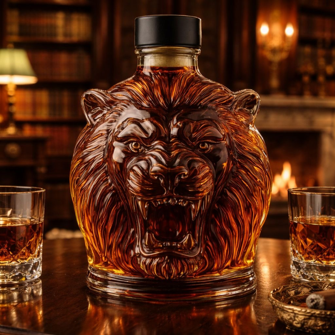 Bottiglia di Whiskey - Edizione Leone