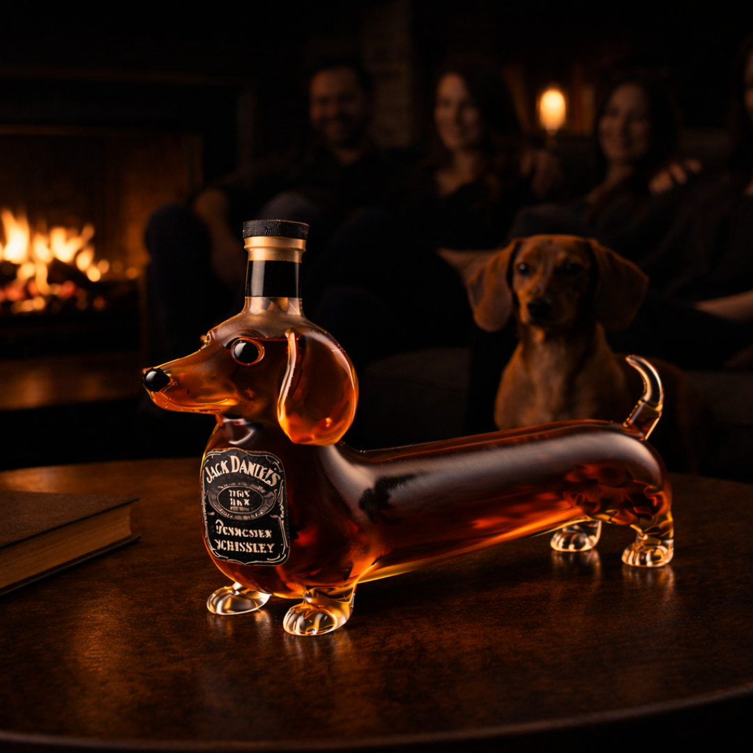 Bottiglia di Whisky Jack Daniel's - Edizione Dachshund