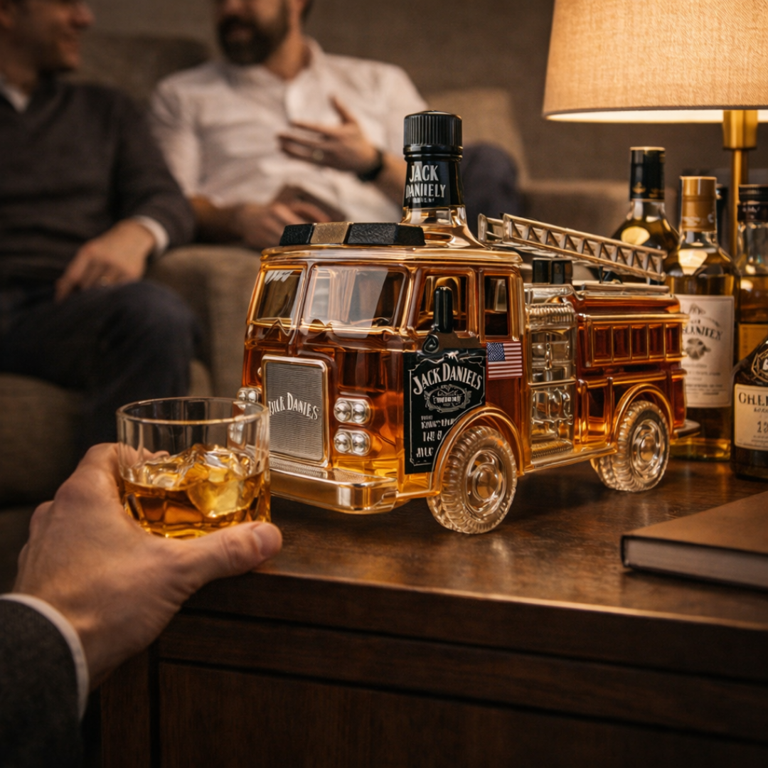Bottiglia di Whisky Jack Daniel's - Edizione Vigile del Fuoco