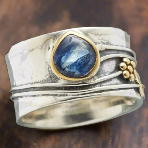 BREE | Anello bohémien con pietra per meditazione