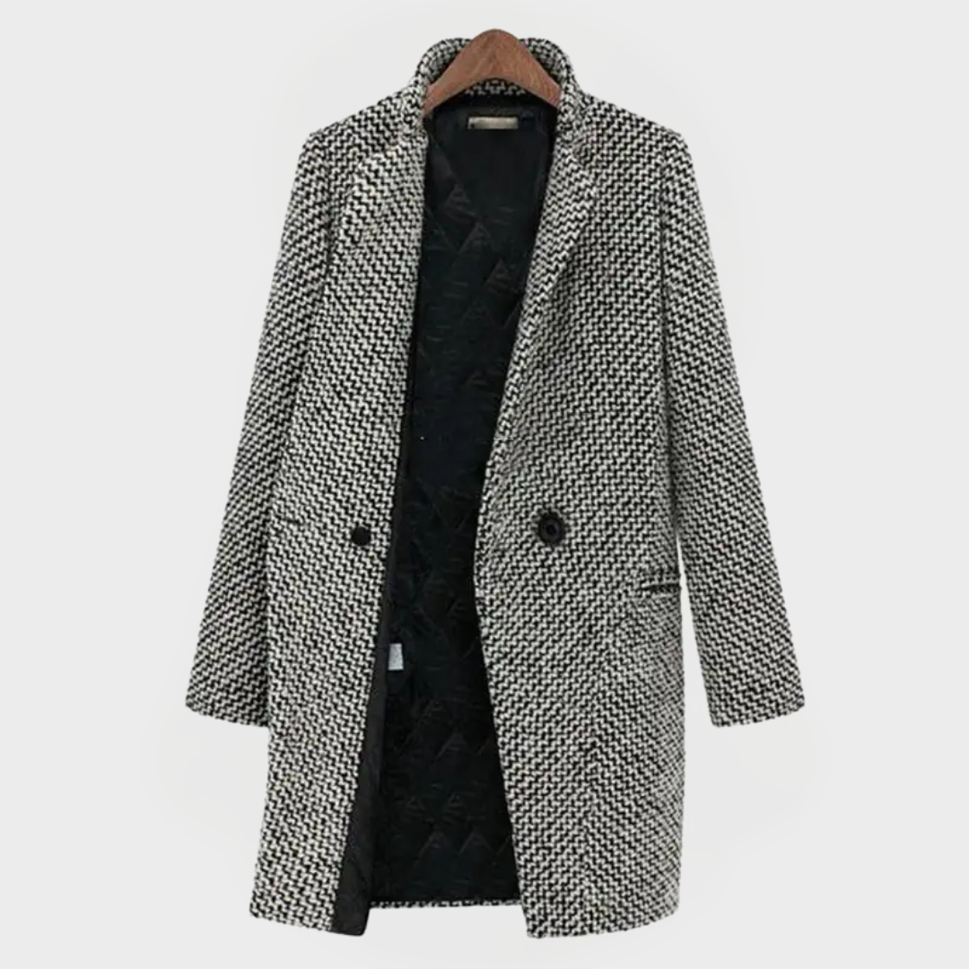 CHELSEA™ | CAPPOTTO LUNGO A QUADRI