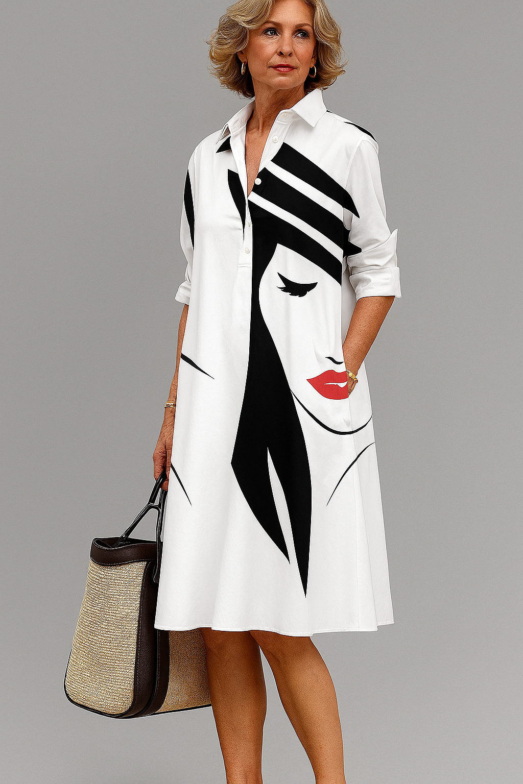 Bella | Abito midi elegante e alla moda