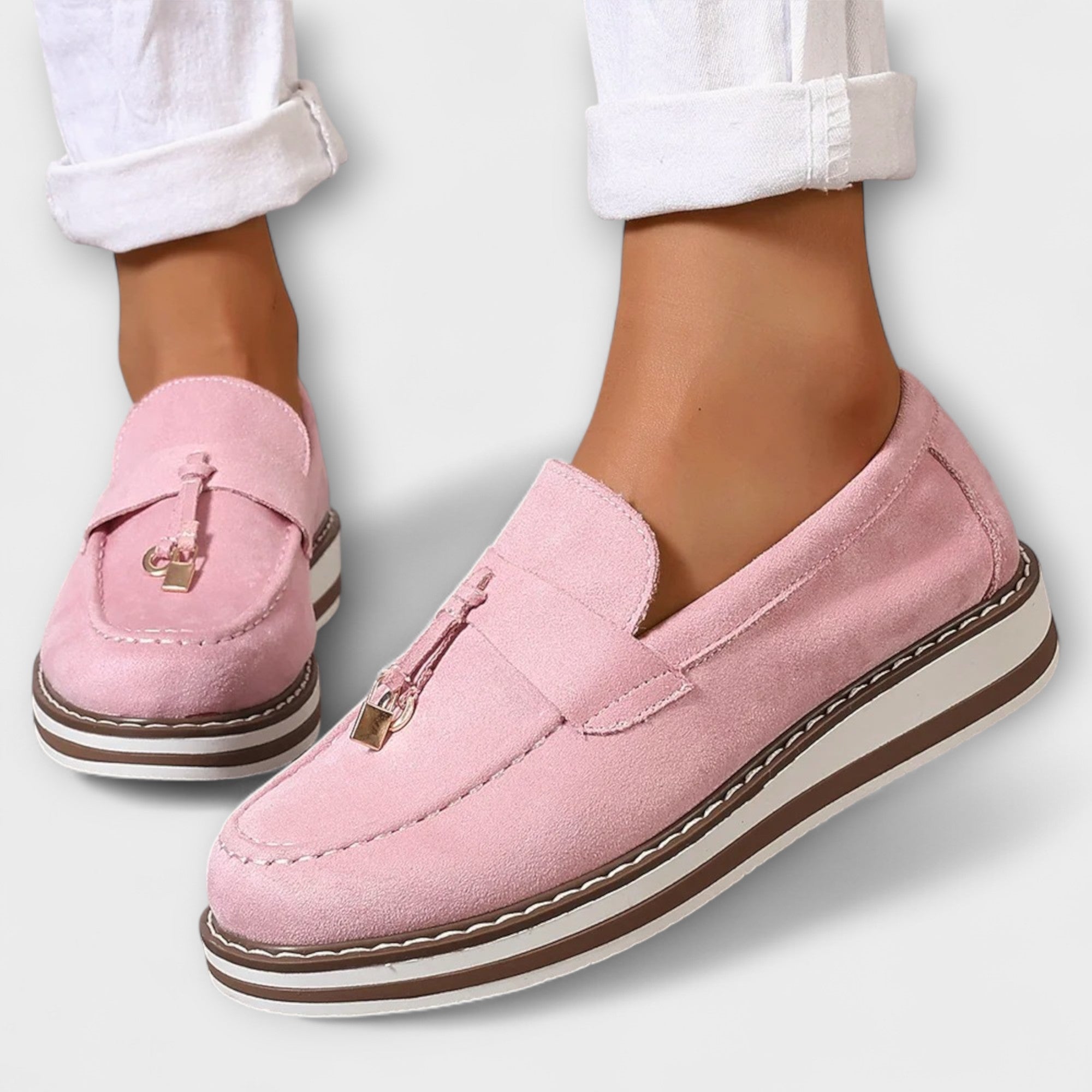 Halo™ | Mocassini Casual Rotondi