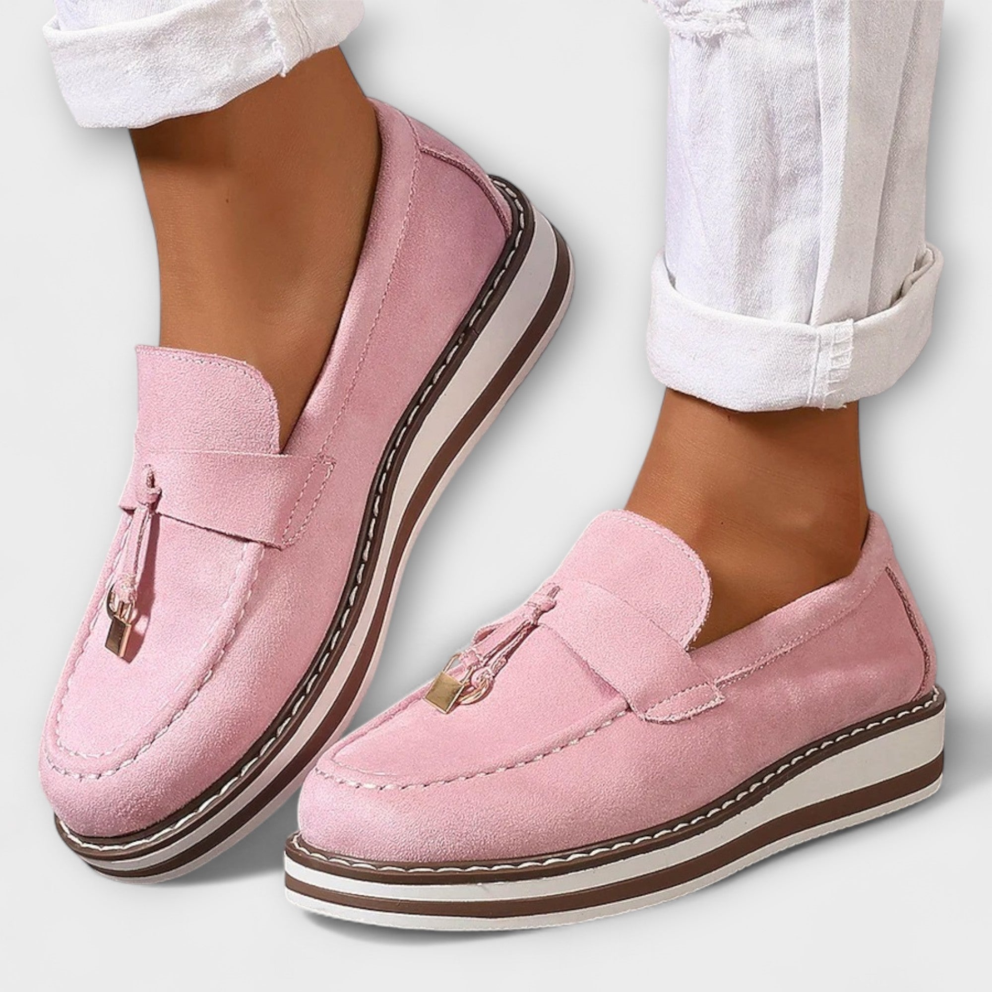 Halo™ | Mocassini Casual Rotondi