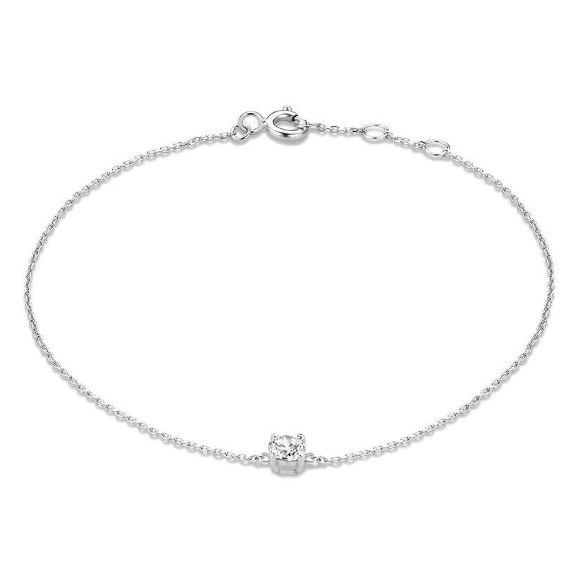 Bracciale con moissanite Cléa | Oro